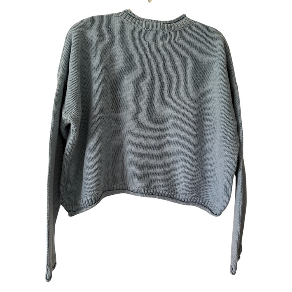 Urban Outfitters Sky Blue Crew Neck Sweater - Picture 4 of 6